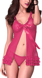 women babydoll nightwear with panty
